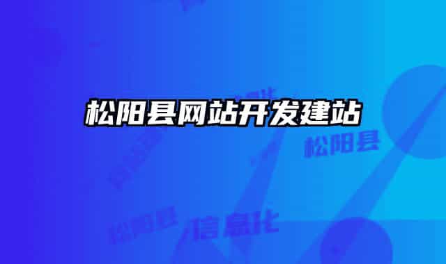 松阳县网站开发建站