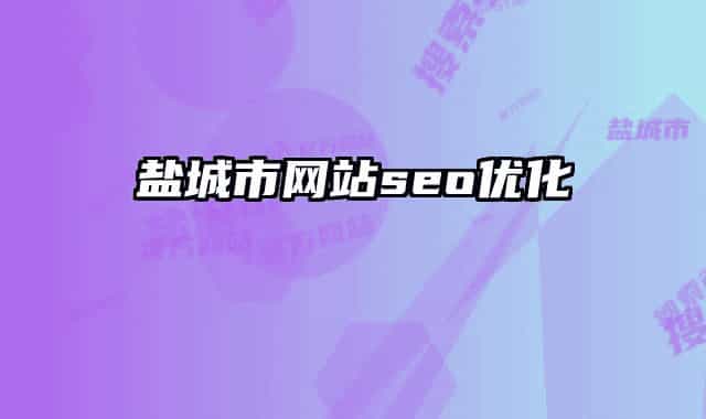 盐城市网站seo优化