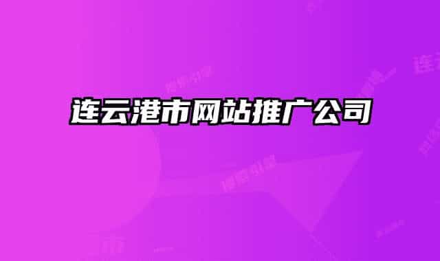 连云港市网站推广公司
