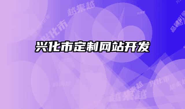 兴化市定制网站开发
