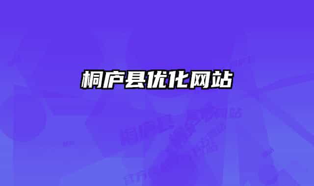 桐庐县优化网站