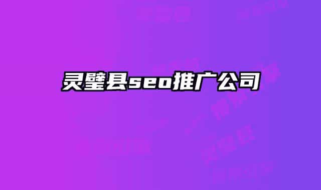 灵璧县seo推广公司