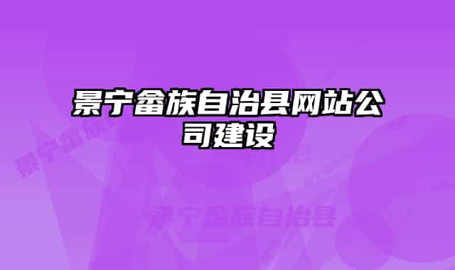 景宁畲族自治县网站公司建设
