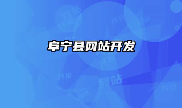 阜宁县网站开发
