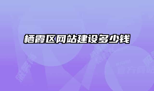 栖霞区网站建设多少钱