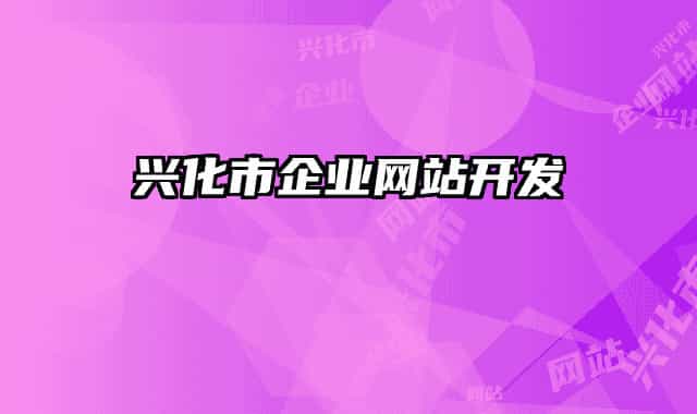 兴化市企业网站开发