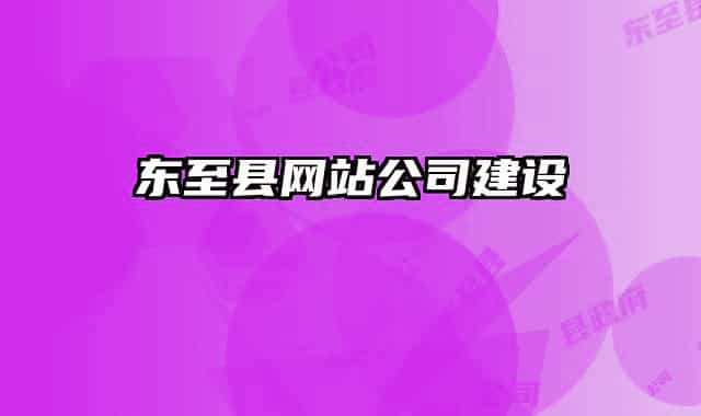 东至县网站公司建设