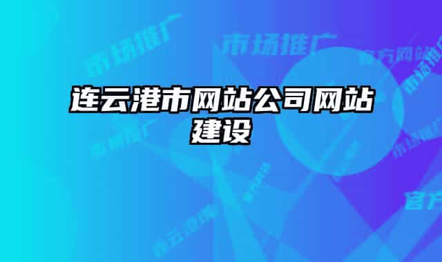 连云港市网站公司网站建设