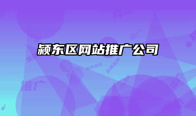 颍东区网站推广公司