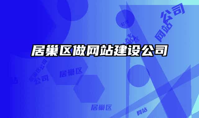 居巢区做网站建设公司