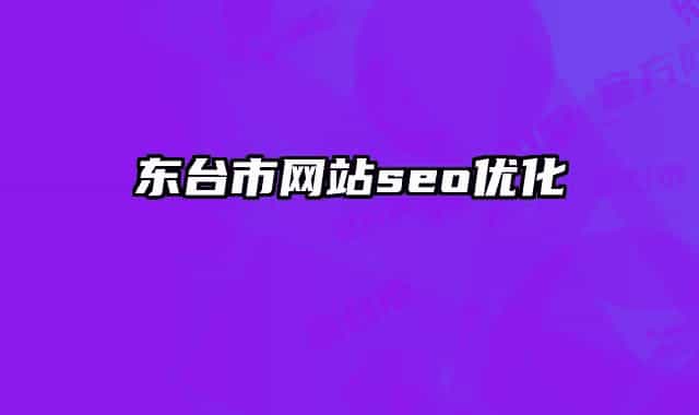 东台市网站seo优化