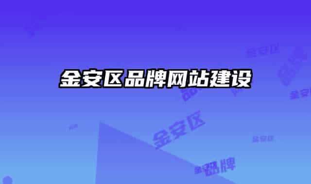 金安区品牌网站建设