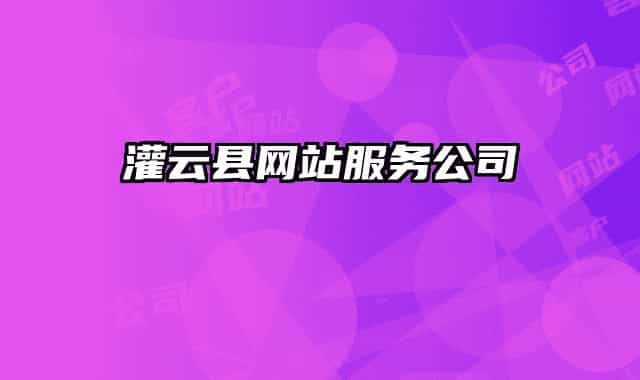 灌云县网站服务公司
