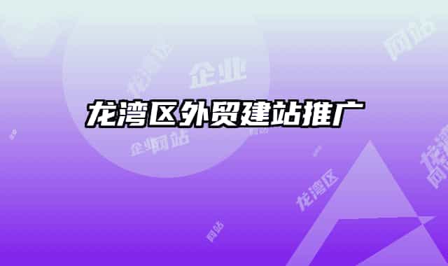龙湾区外贸建站推广