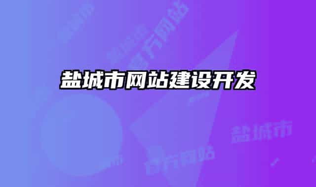盐城市网站建设开发