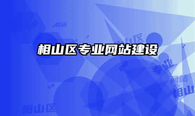 相山区专业网站建设