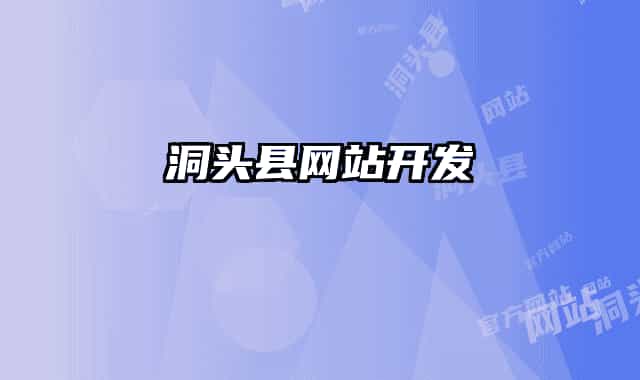 洞头县网站开发