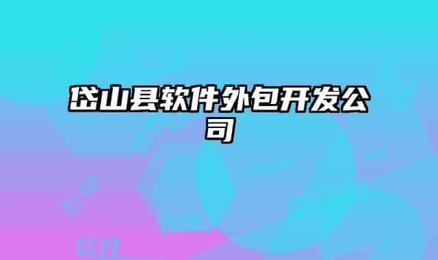 岱山县软件外包开发公司