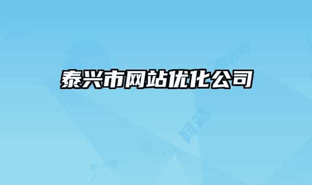 泰兴市网站优化公司