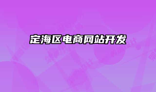 定海区电商网站开发