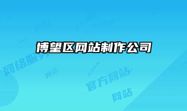 博望区网站制作公司