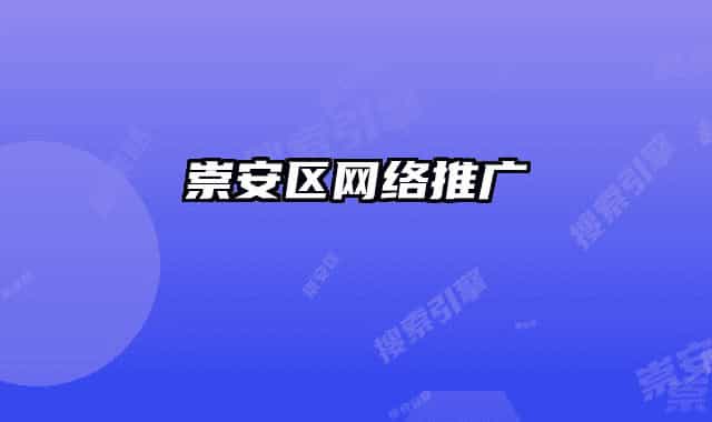 崇安区网络推广