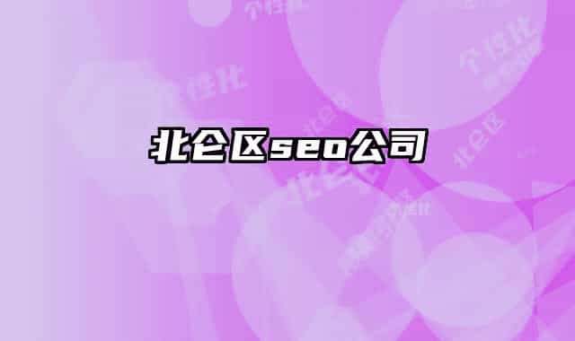 北仑区seo公司