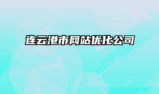 连云港市网站优化公司