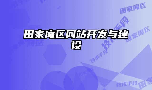 田家庵区网站开发与建设