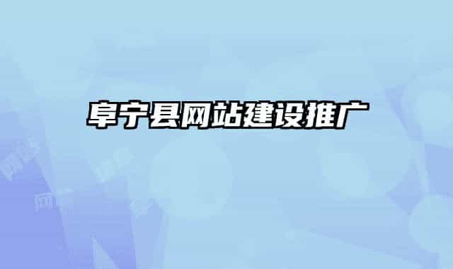 阜宁县网站建设推广