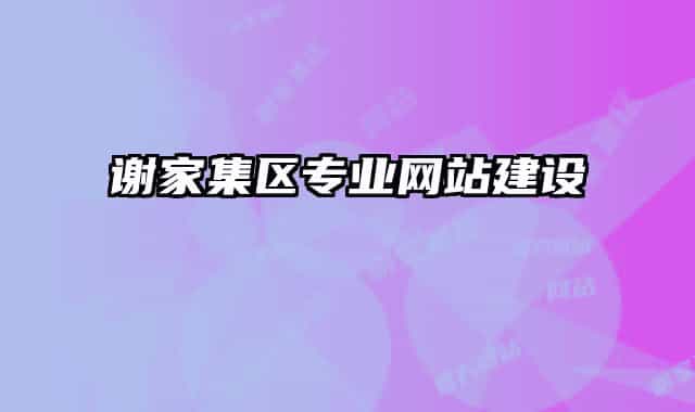 谢家集区专业网站建设