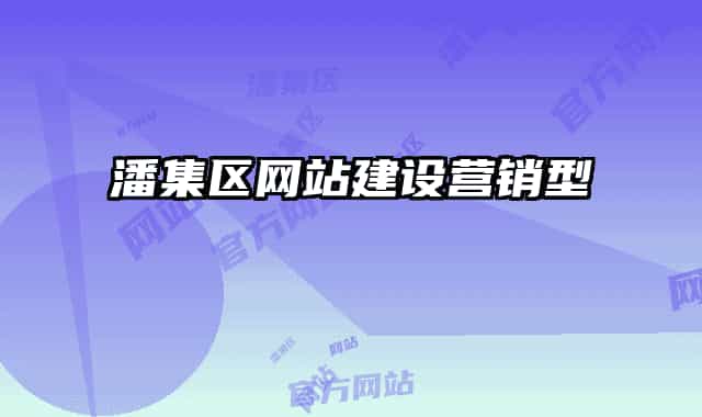 潘集区网站建设营销型