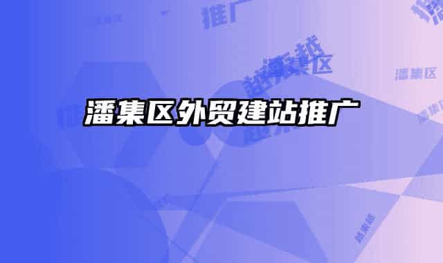 潘集区外贸建站推广