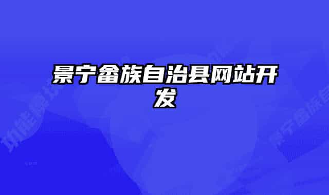 景宁畲族自治县网站开发