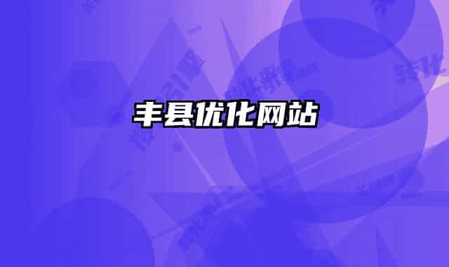 丰县优化网站