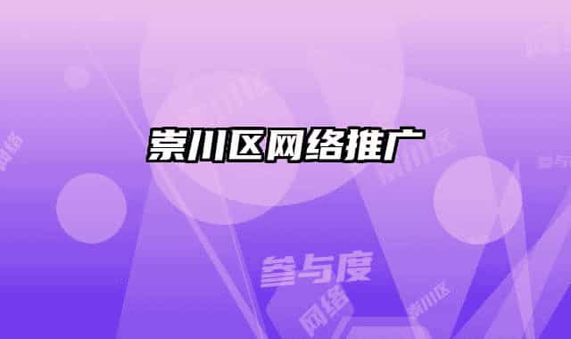 崇川区网络推广