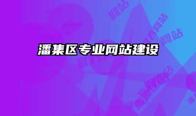 潘集区专业网站建设
