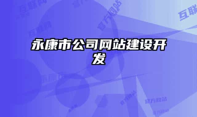 永康市公司网站建设开发