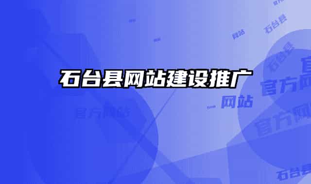 石台县网站建设推广