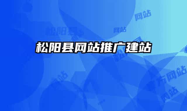 松阳县网站推广建站