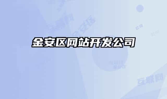金安区网站开发公司