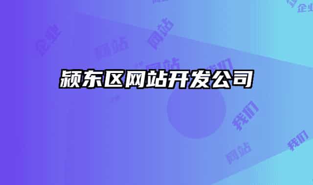 颍东区网站开发公司