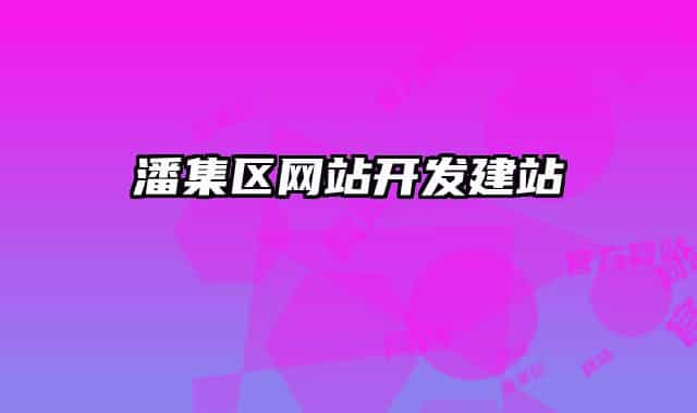 潘集区网站开发建站