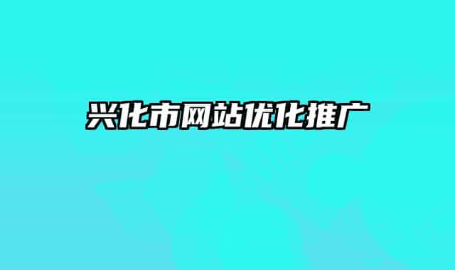 兴化市网站优化推广