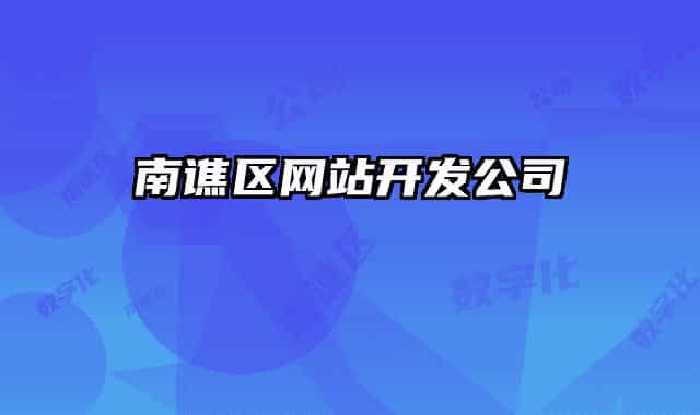 南谯区网站开发公司