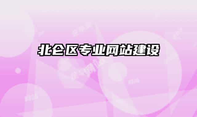 北仑区专业网站建设