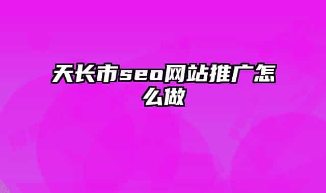 天长市seo网站推广怎么做