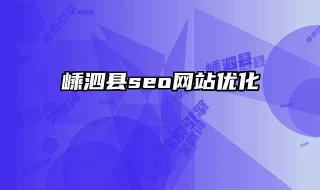 嵊泗县seo网站优化