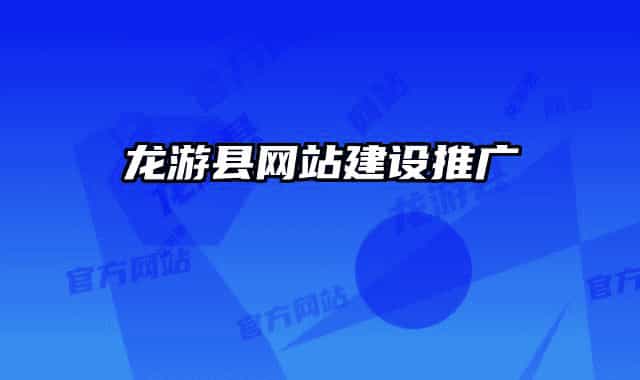 龙游县网站建设推广