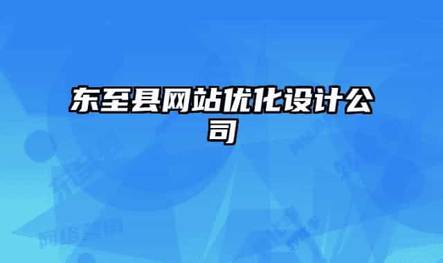 东至县网站优化设计公司